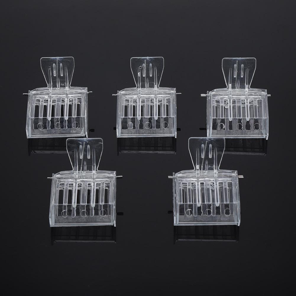 5Pcs Plastic Queen Catching Clip Bee Catcher Cage Beekeeping Tool Equipment