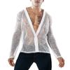 Men Fishnet Shirt Mens Fishnet Top Mesh Transparent  Muscle T-Shirt Net Undershirt Top
