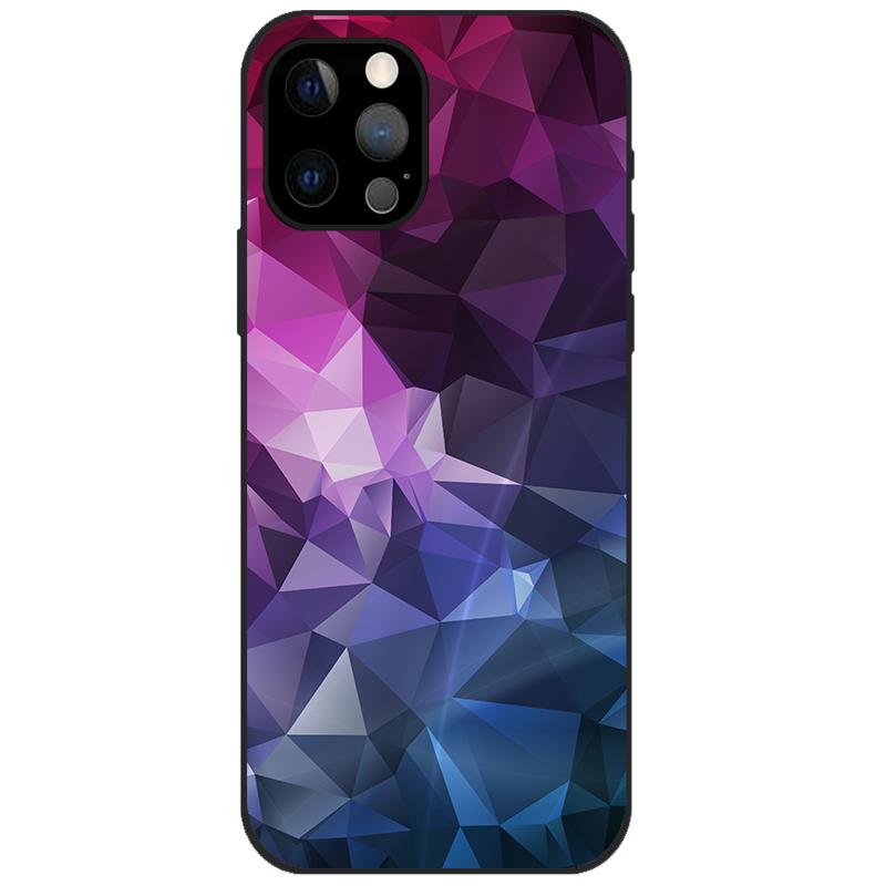 For iPhone 12 Pro Case iPhone12 Pro Bumper Silicon TPU Soft Phone Cover For iPhone 12 Pro Max / 12 Mini Case Cartoon Funda 12Pro