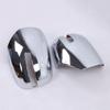 2Pcs Car ABS Chrome Rear View Side Mirror Cover Trim For Mitsubishi Triton / L200 2015 - 2017 Car Styling