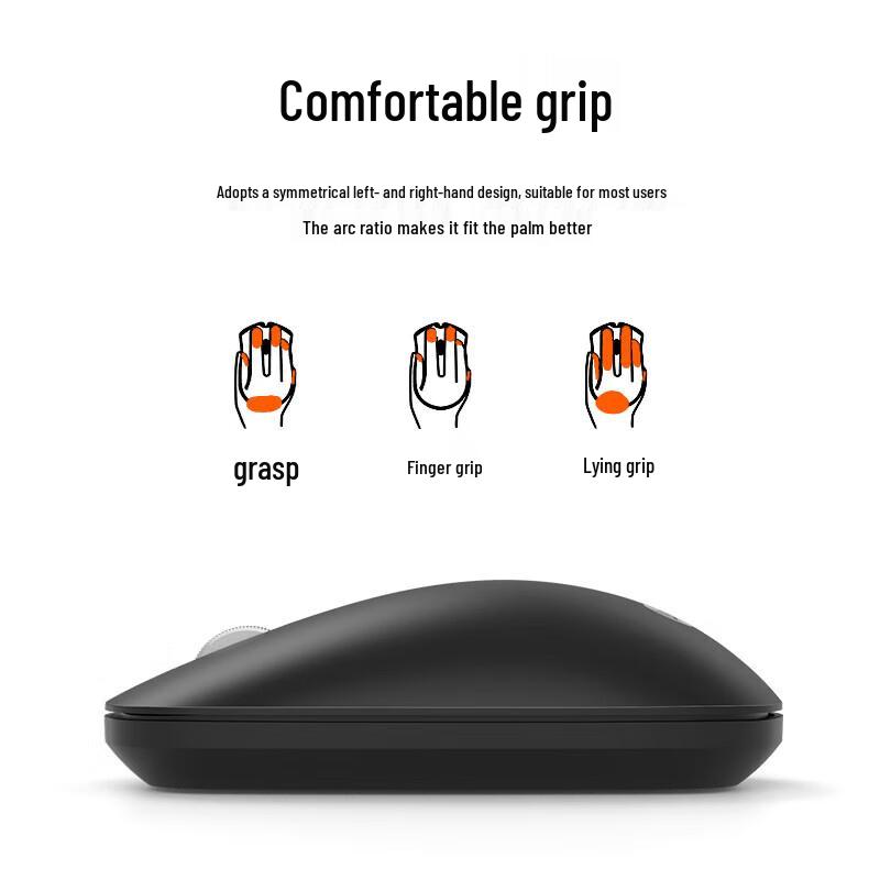 Lenovo LeCool WS214 Silent Portable Wireless Mouse