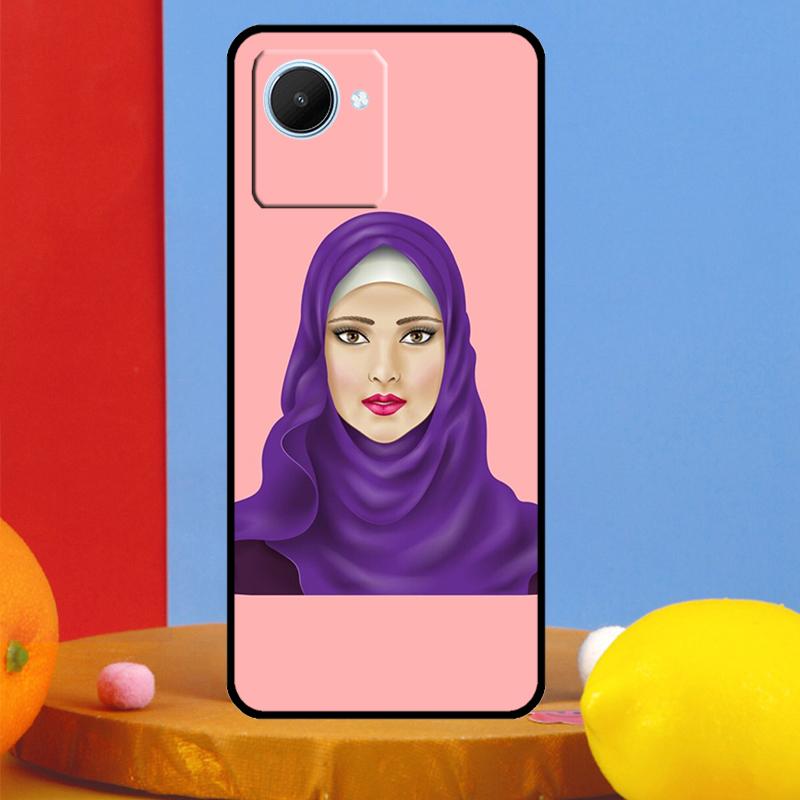 

Muslim Islamic Arabic Hijab Girl For Realme 14 Pro Plus 10 11 12 13 15 Pro C67 C65 C63 C61 C55 C53 C51 C71 C75 GT7 Pro Case Realme 12 Pro