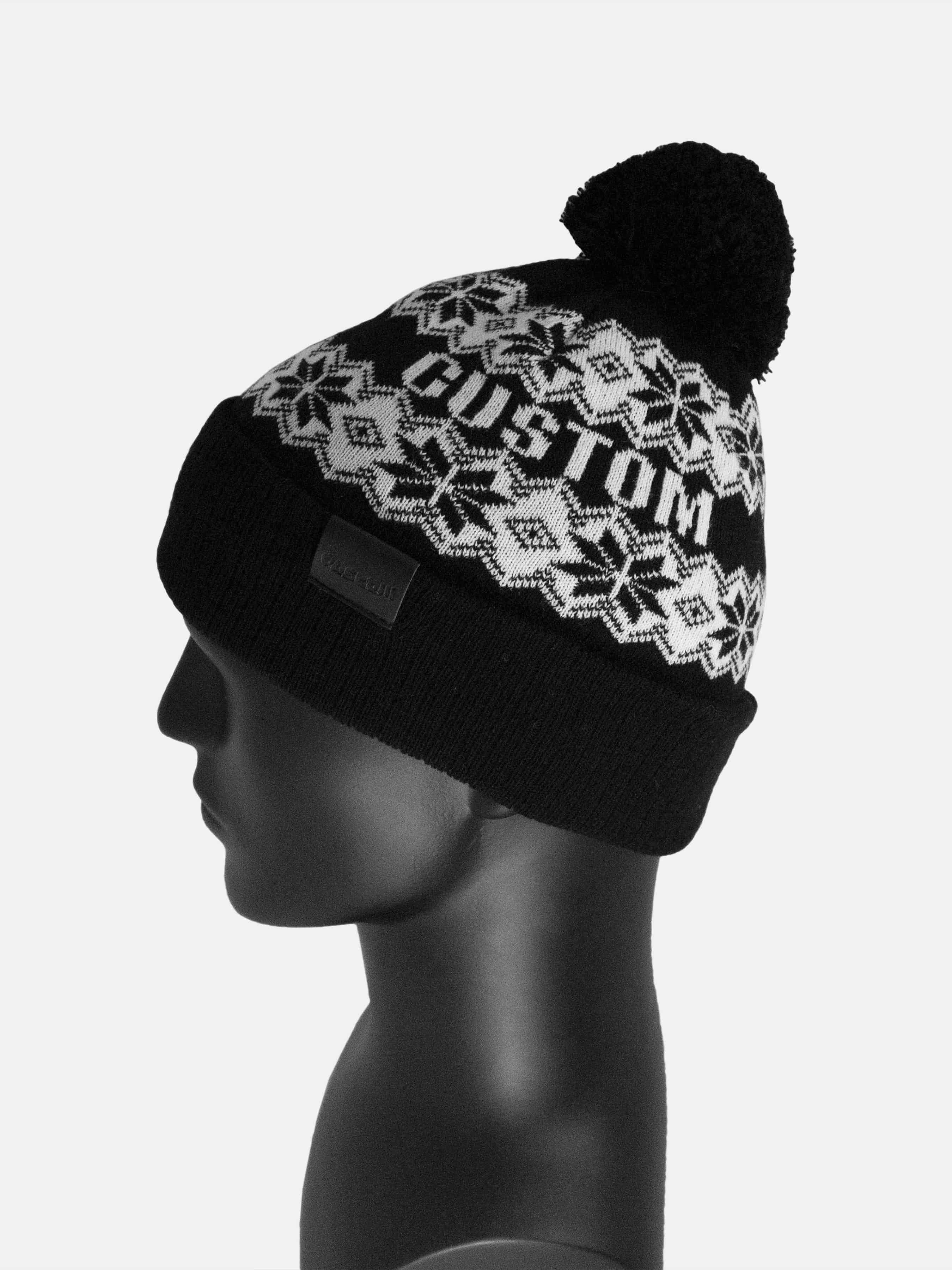 

Шапка Custom Wear Iceland із бубоном чорна 46cm-56cm чорний