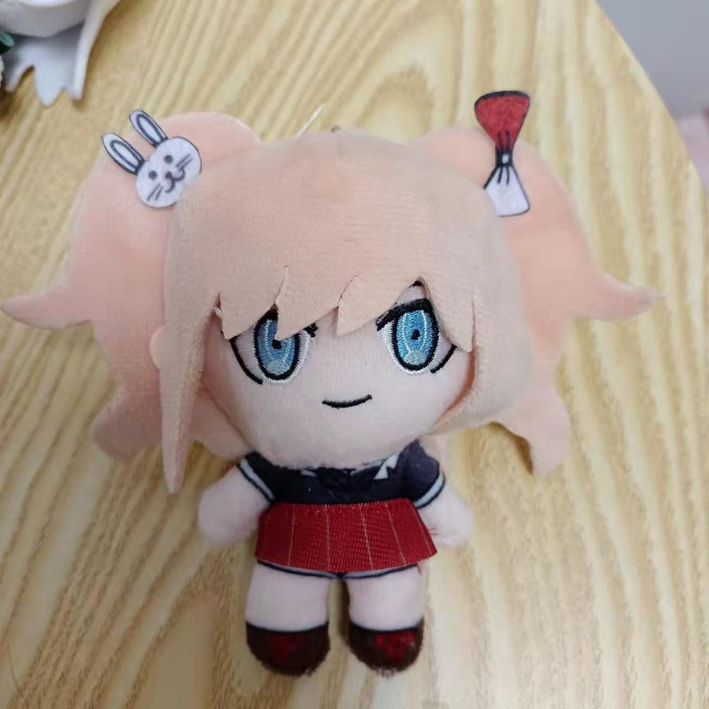 Game Danganronpa Character Plush Pendant Soft Keychain Kokichi Oma Dolls Nanami ChiaKi Keyring Stuffed Rantaro Amami Toys Gifts