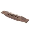 Palisander Bro Bein Sadel 6 stk. Strekkpinner Akustisk Gitar Tilbehør(Rosewood farge )