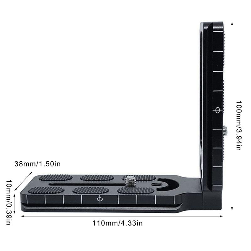 Camera Stabilizer Vertical Shoots Board L Bracket Vertical Mount Quick Release Plate for DSLR Cameras Accessories