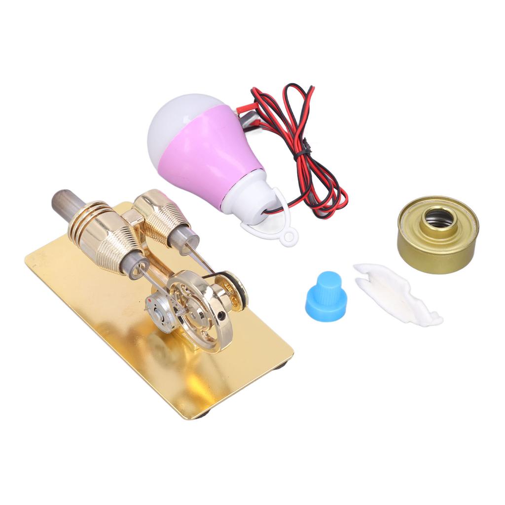 Stirling Engine Model Full Fun Exquisite Appearance Bright Color Arouse Interest Scientific