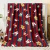 Dreamy Christmas Flannel Thin Blanket Bedroom Blanket, Iving Room,sofa Blanket,student Office Nap,camping Trip,children's Gift