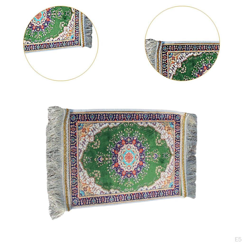 Muslim Prayer Rug Worship Mat Gift Islamic for Temple Room