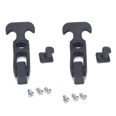 2 PIEZAS Pestillos de Tirador con Manija en T con Soportes Manija Flexible de Goma Pestillo de Goma para Caja de Herramientas Cubierta de Goma para Capó de Motor de Vehículo