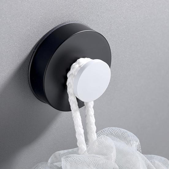 Suction Cup Hook No Drill Wall Hook Shower Towel Hook on Glass Wreath Hanger Robe Hook for Bathroom Mirrors Window