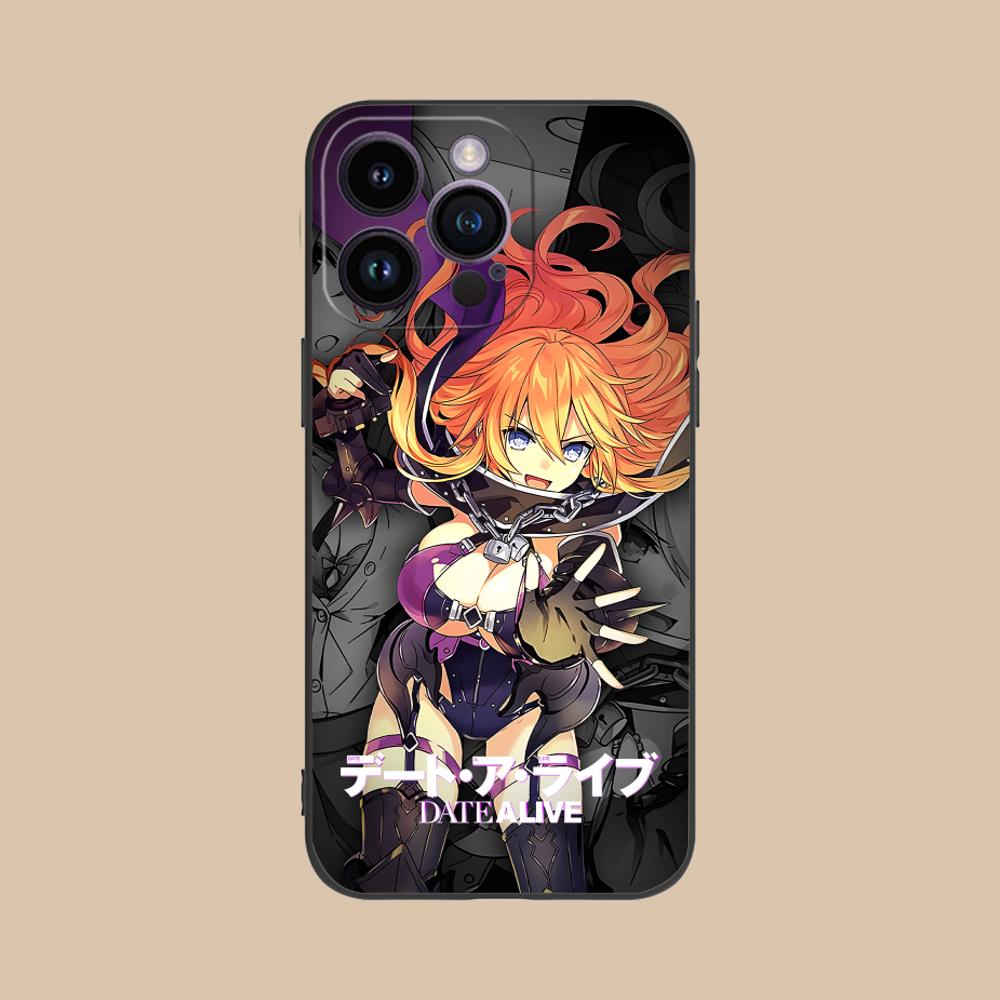 Date a Live Yamai Kaguya Matte Mobile Phone Case for iPhone 17 16 15 14 13 12 11 X XR XS 8 7 Air Pro Max Plus Mini Colorful