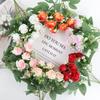 DIY Artificial Rose Bouquet 10 Heads Artificial Camellia Peony Flowers  Home Decor