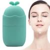 Ice Face Mold Silicone Ice Tray For Face And Eyes - Reusable Face Massager, Skin Care, Green