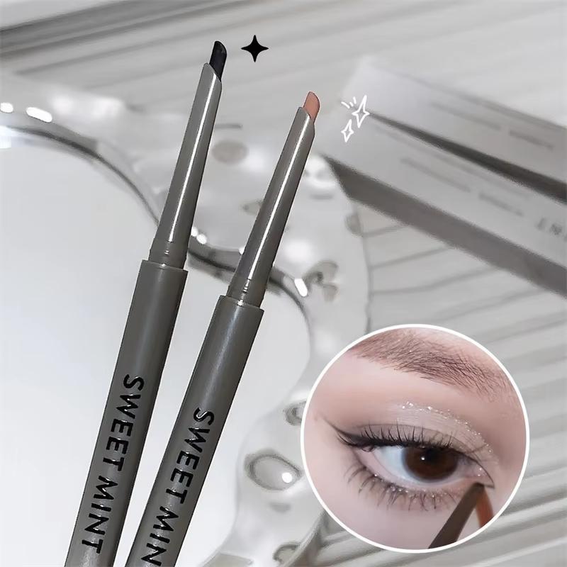 Silky Long-lasting Eye Liner Pencil Eyeliner Pen Natural Matte Wine Red Eyeliner Easy To Color Waterproof Eye Make Up Cosmetics