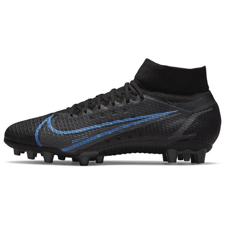 Nike Mercurial Superfly 8 Assassin 14 Pro AG (Rubber Short Studs) Shock Absorption Anti-Slip Wear-Resistant Soccer Shoes CV1130-004