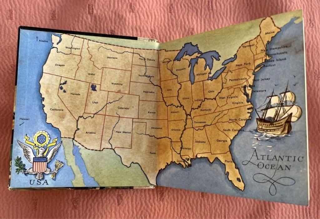 [USED] USA American Books, Foreign Books, Around 1960, Tourist Photos