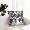 Mikasa Ackerman Attack On Titan Pillowcase Soft Fabric Cushion Cover Decor Pillow Case Cover Car Square 18"
