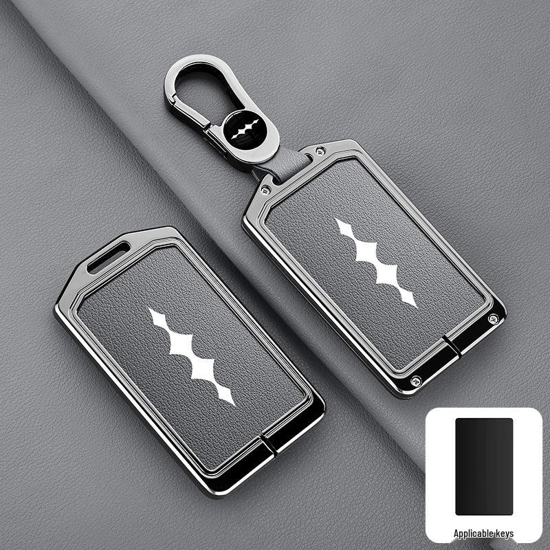 BYD Fangchengbao Metalen NFC Sleutelhanger Shell voor Leopard 5/8, Titanium 3/7 - High-End Bescherming