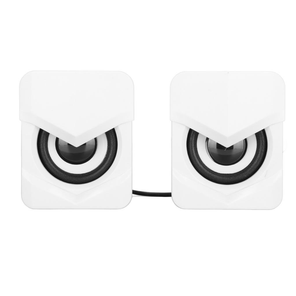 USB Kabelgebundener Computerlautsprecher Mini Multimedia Desktop-Lautsprecher für PC-Monitor Mobiltelefon