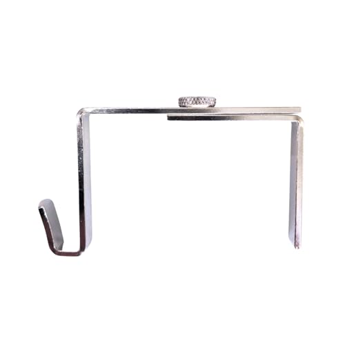 Fukui Metal Crafts (Fukuikinzokukogei) Free-Mounted Partition Hook, Fits Widths from 20 To 70mm, Office Divider Door Hook F-0850