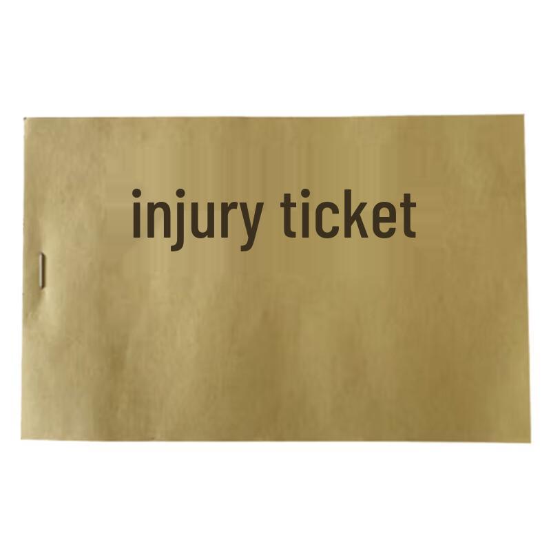 Jinying Injury Record Card 210x145mm