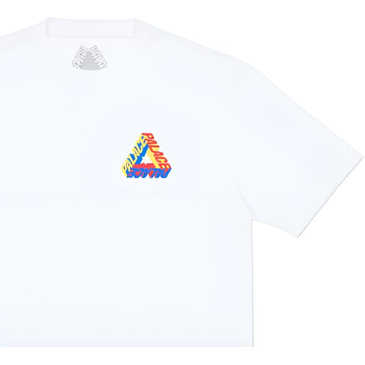 Palace P-3D T-Shirt Unisex Tops White P12TS030