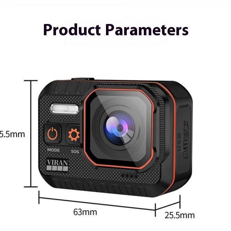 HD Professional Sports Camera 4K Waterproof Underwater Camera with WiFi Support Memory Card Riding Outdoor Video Recorder