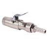 Locking   Chuck 300 PSI 1Celsius4in FNPT Heavy Duty Closed   Brass Straight Lock On Tire Chuck for Tire Inflator Gauge