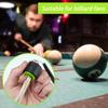 Round Pool Cue Chalk Holder Portable Black Plastic Pocket Snooker Chalk Holder Billiard Accessories Enthusiasts Birthday Gift
