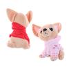 17cm Cute Mini Chihuahua Dog Plush Toy Soft Stuffed Animal Doll Birthday Gift