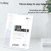 Yunen L-Shaped Acrylic Display Stand