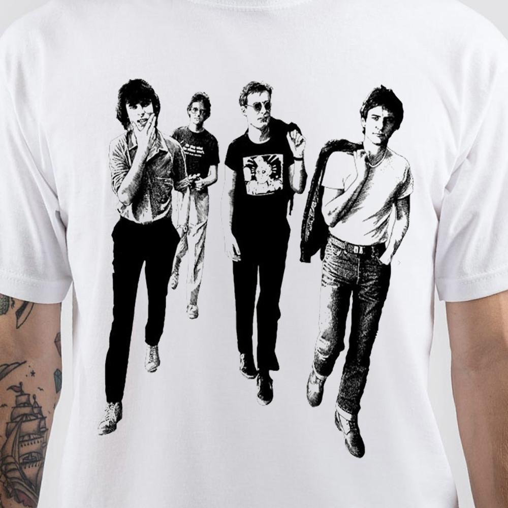 XTC band poster white Tshirt Unisex Tee All sizes short sleeve S to 5Xl X108 XXL
