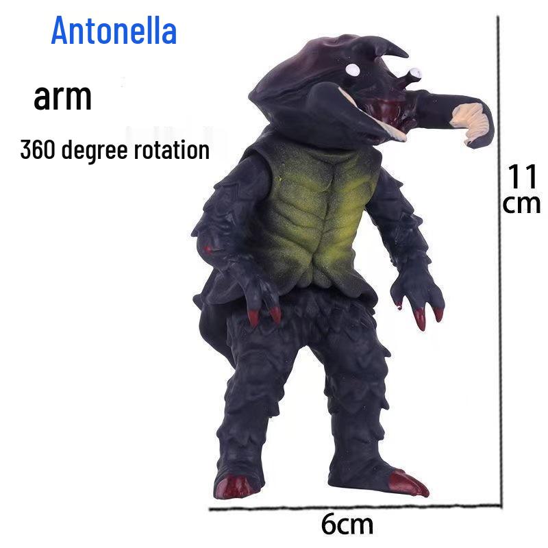 New Blazer Monster Soft Vinyl Action Figure - Articulated Children's Toy, Full Series