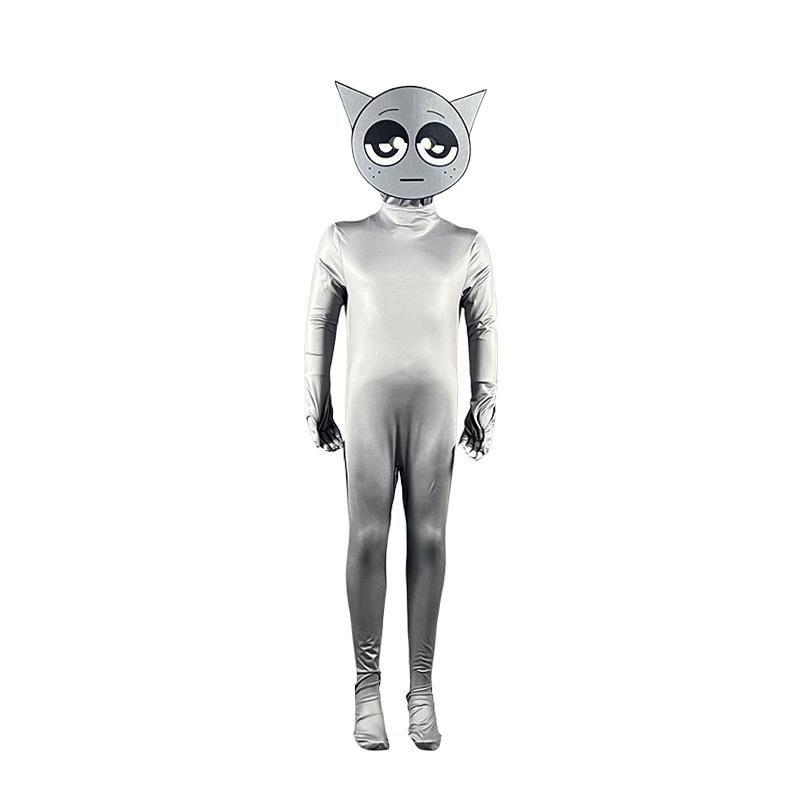 Sprunki Ritmiskā Kastīte Kostīms Jumpsuits Bērniem