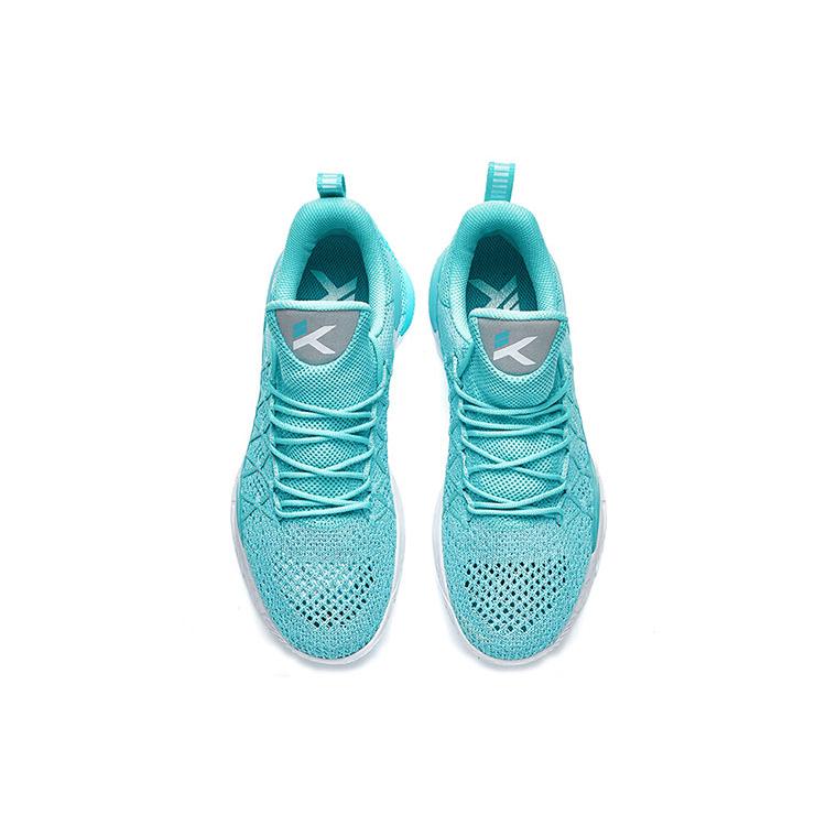 New Anta Light Cavalry 3 Cushioning Anti-Slip And Wear-Resistant Low-Top Basketball Shoes Men's Fluorescent Aqua Green 11821166-1