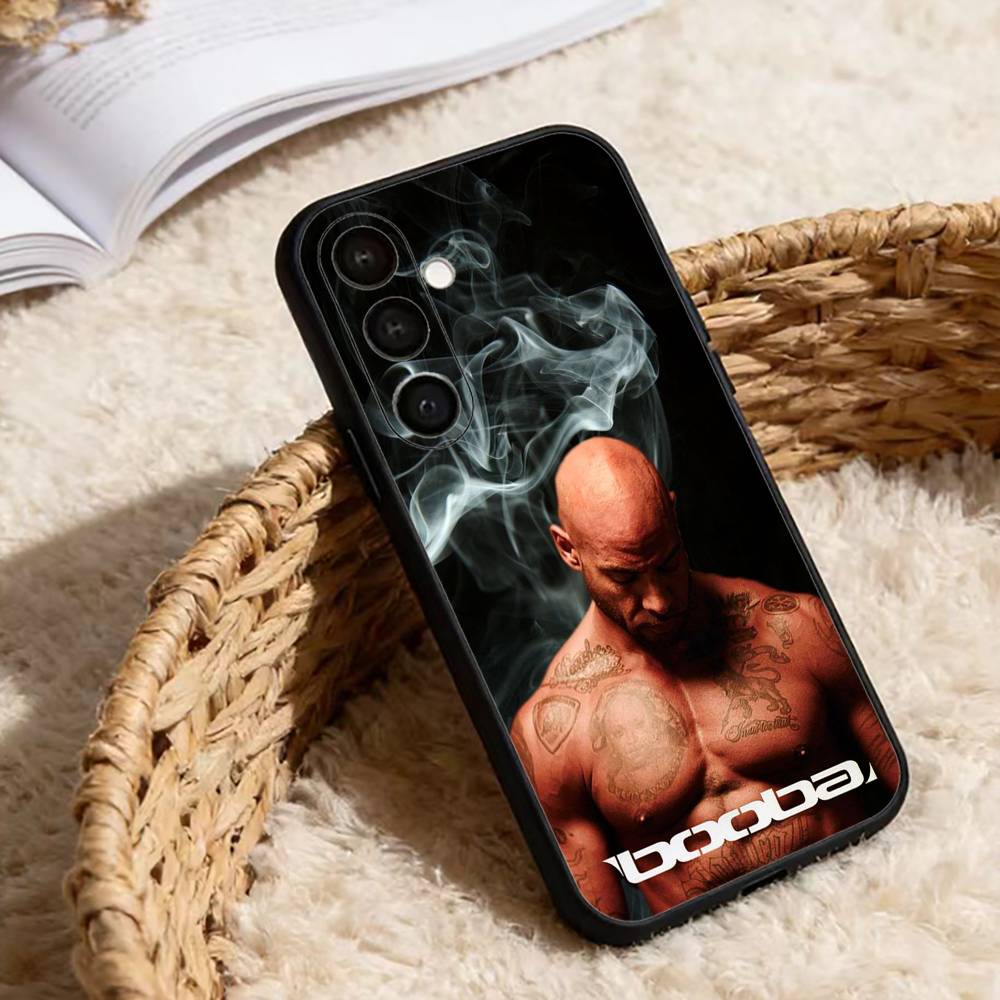Booba Singer B2o 92i Phone Case For Samsung Galaxy A91,80,73,72 ,71,53,52,32 ,31,22,21s,20,Soft Black Case