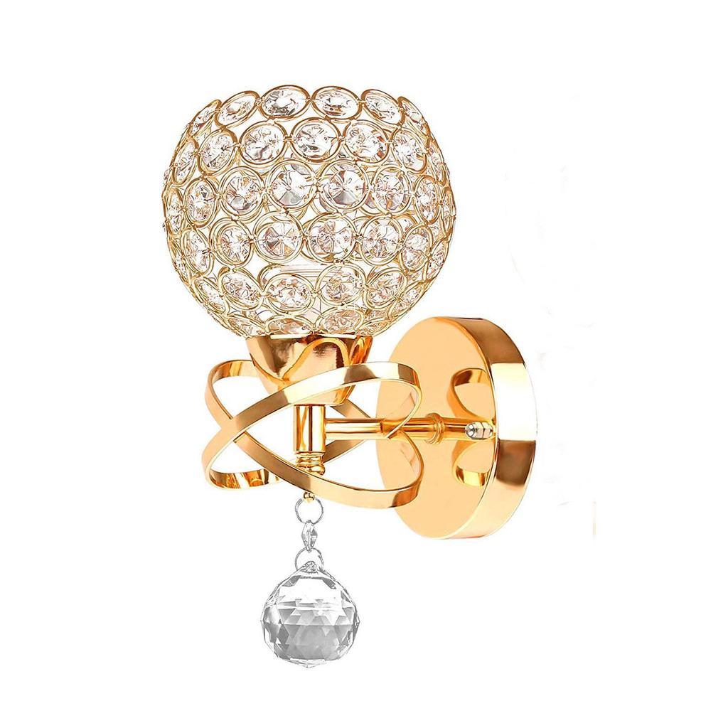 American Modern Crystal Vanity Light for Bedroom Mirror or Cabinet