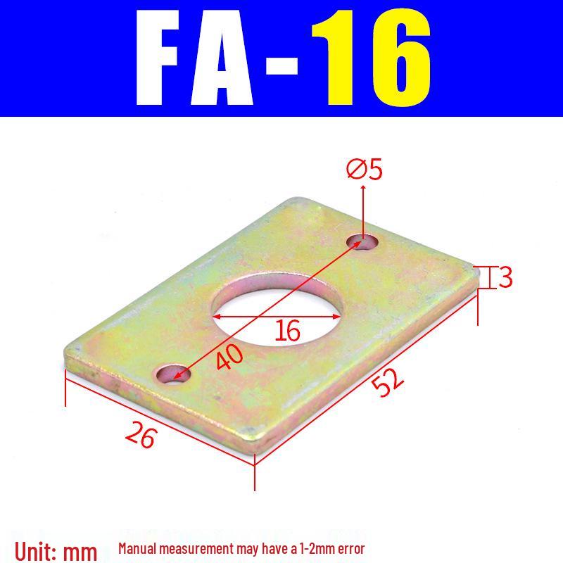 MAL Mini Cylinder Y-type Bracket Mounting Base Flange Connector SDB Foot