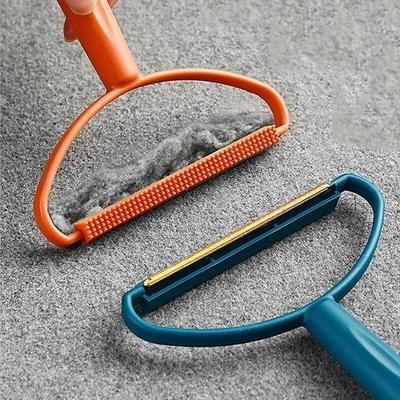 Dual-Sided Fuzz Remover Comb - Handheld Manual Lint Remover for Clothes, Furniture, Carpets - Pet Hair Remover, Can Be Used As a Clothes Dryer Ball