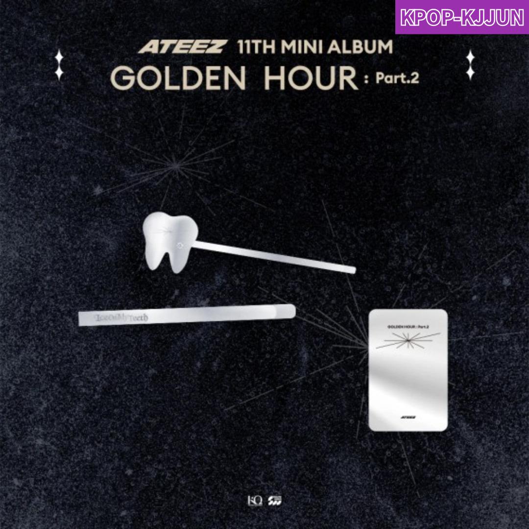 

ATEEZ- Мини 11-й альбом [Golden Hour: Часть 2] Набор шпилек для волос «Лед на моих зубах» 1EA