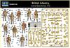 Master Box British Infantry Unit 5 Figures First Battle of the Somme 1916 Plastic Model MB35146 1/35