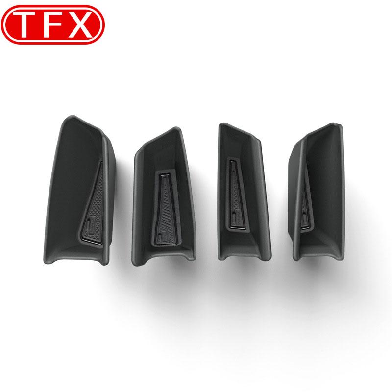 For Xiaomi SU7 2024 2025 Car Styling Interior Door Handle Box Door Edge Box Door Slot Storage Box Auto Decorations Accessories