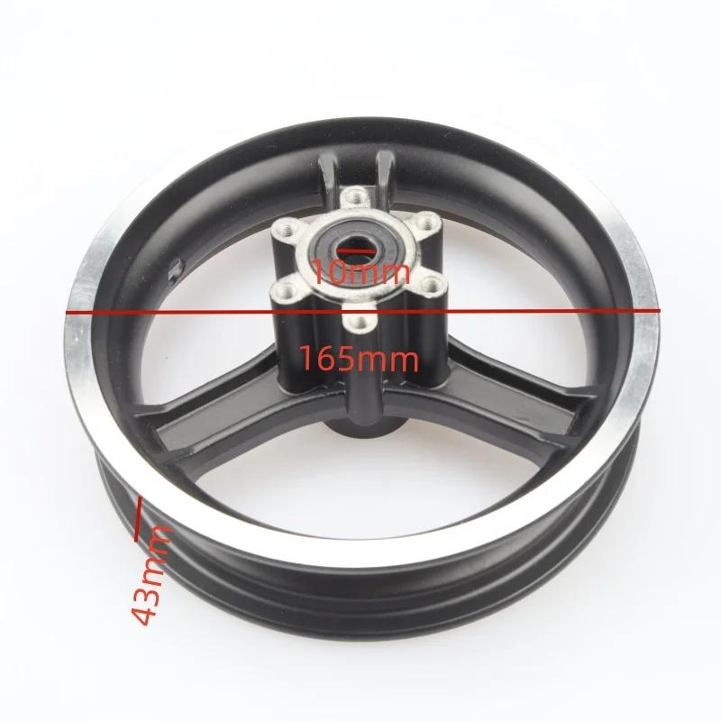 10x2.7-6.5 Aluminum Alloy Motorcycle Wheel Rim Tire Compatible Universal for ATV Off-Road Vehicle