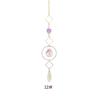 Suncatcher Crystal Wind Chimes Light Catcher Rainbow Prism Maker Chakra Crystal Hanging Pendant Window Home Garden Decoration