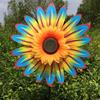 Sunflower Windmill Rotating Sunflower Wind Spinner Stake Standing Lawn Flower Pinwheel Outdoor Party Garden Yard Picnic Decor