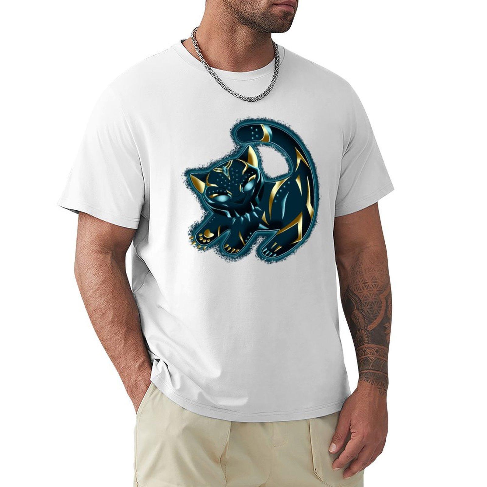 The Panther Queen TShirt cheap stuff plus size tops customizeds men workout shirt S