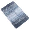 Bathroom Rugs Gradient Color Anti Slip Absorbent Polyester Fiber Bath Floor Mat for Home Entrance