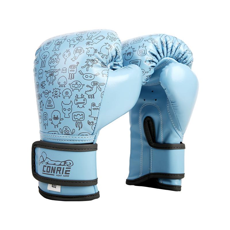 Kang Rui 10oz Youth Boxing Gloves Cross-Border Sanda Sandbag Boxing Gloves for Children Manufactured by Kang Rui 4oz&Blue 4oz синий