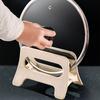 Cutting Board Holder Organizes Wooden And Plastic Chopping Boards For Kitchen Countertop Storage